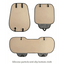 Premium Black Quilted Leather Car Seat Covers