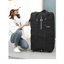 Bolsa de Equipaje Plegable y Rodante Negra - Tu Compañero de Viaje Definitivo
