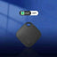Black Square Bluetooth Long Distance Tracker