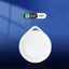 Black Square Bluetooth Long Distance Tracker