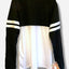Buc-ee's Black and White Varsity Long Sleeve Shirt