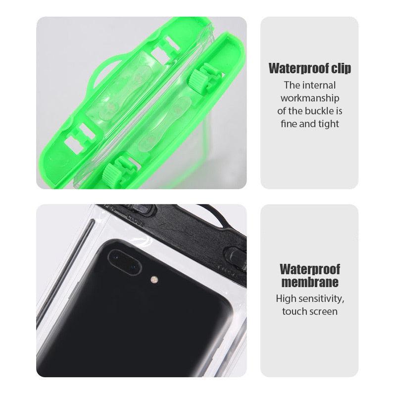 Étui de téléphone étanche universel pour iPhone et autres