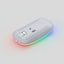Black USB Rechargeable RGB LED Wireless Mouse