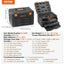 Black Vevor Mechanics Tool Chest with Open Drawers