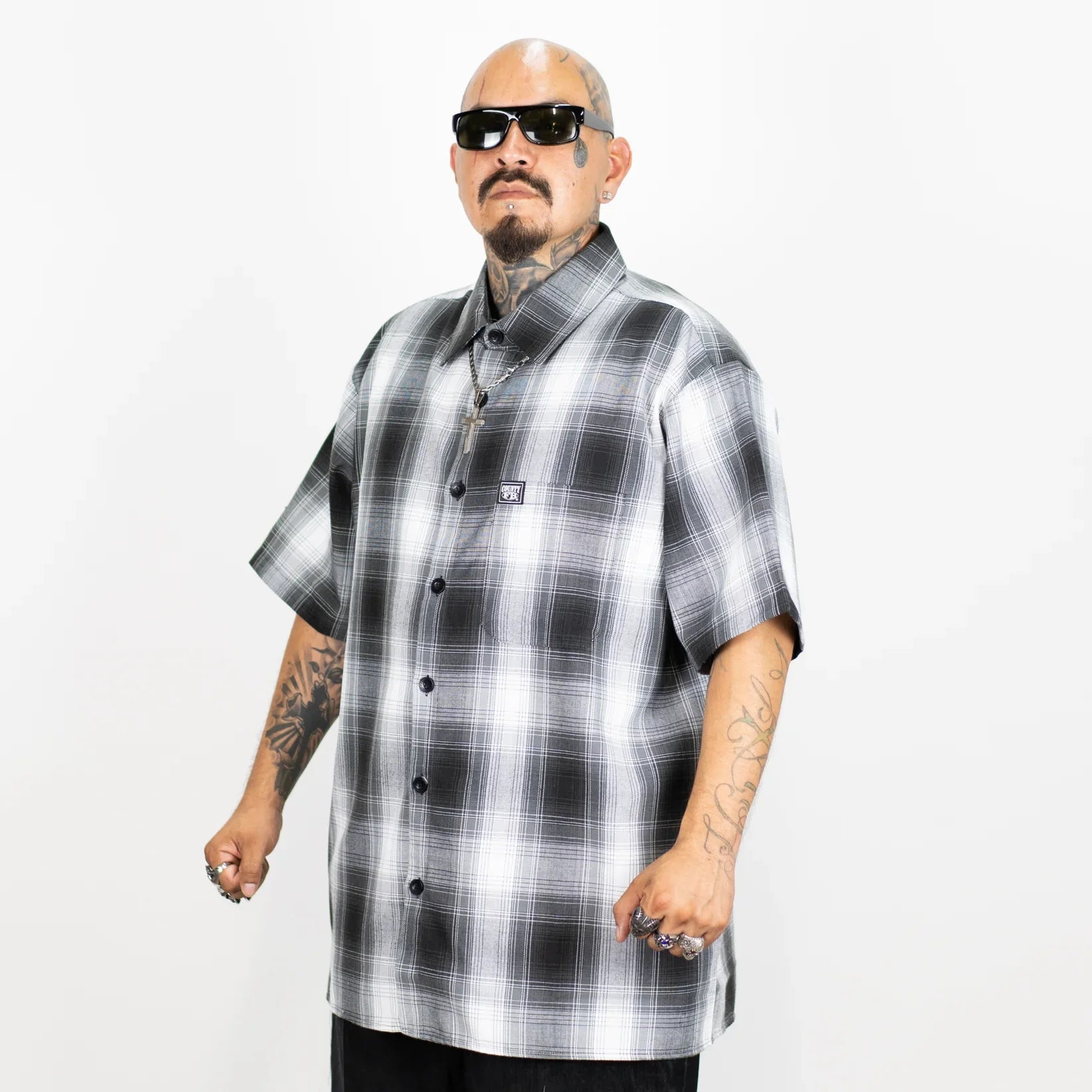 FB County Short Sleeve Checker Flannel Shirt - Korvel