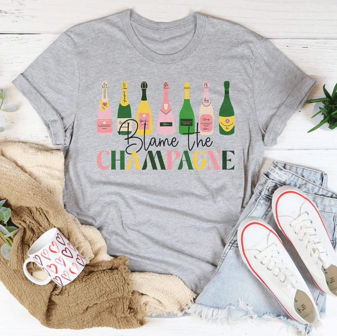 Blame The Champagne T-Shirt