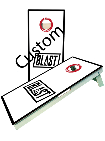 Custom Blast Elite Series Cornhole Boards with Premium 1” Tops - Korvel