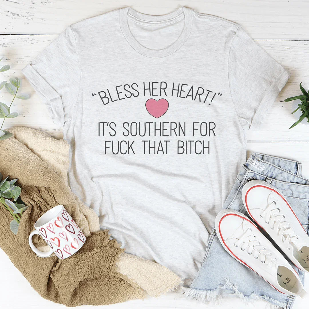 Camiseta Bendice su corazón