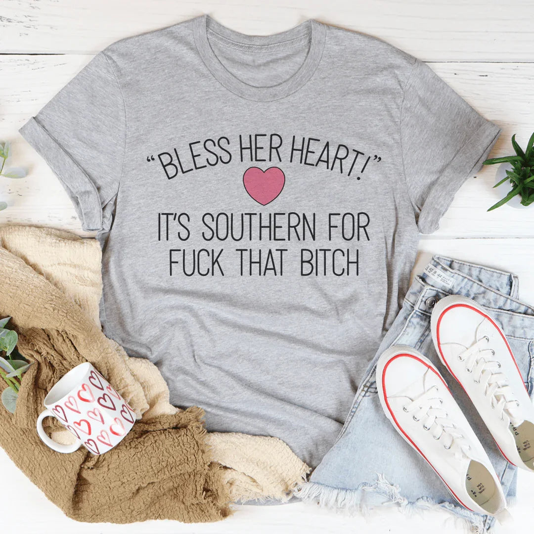 Camiseta Bendice su corazón