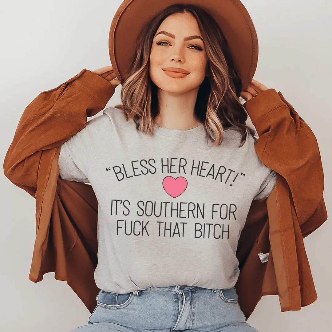 Camiseta Bendice su corazón