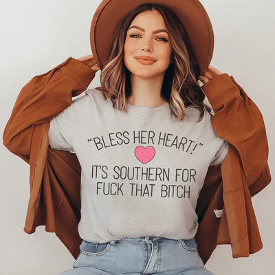 Camiseta Bendice su corazón