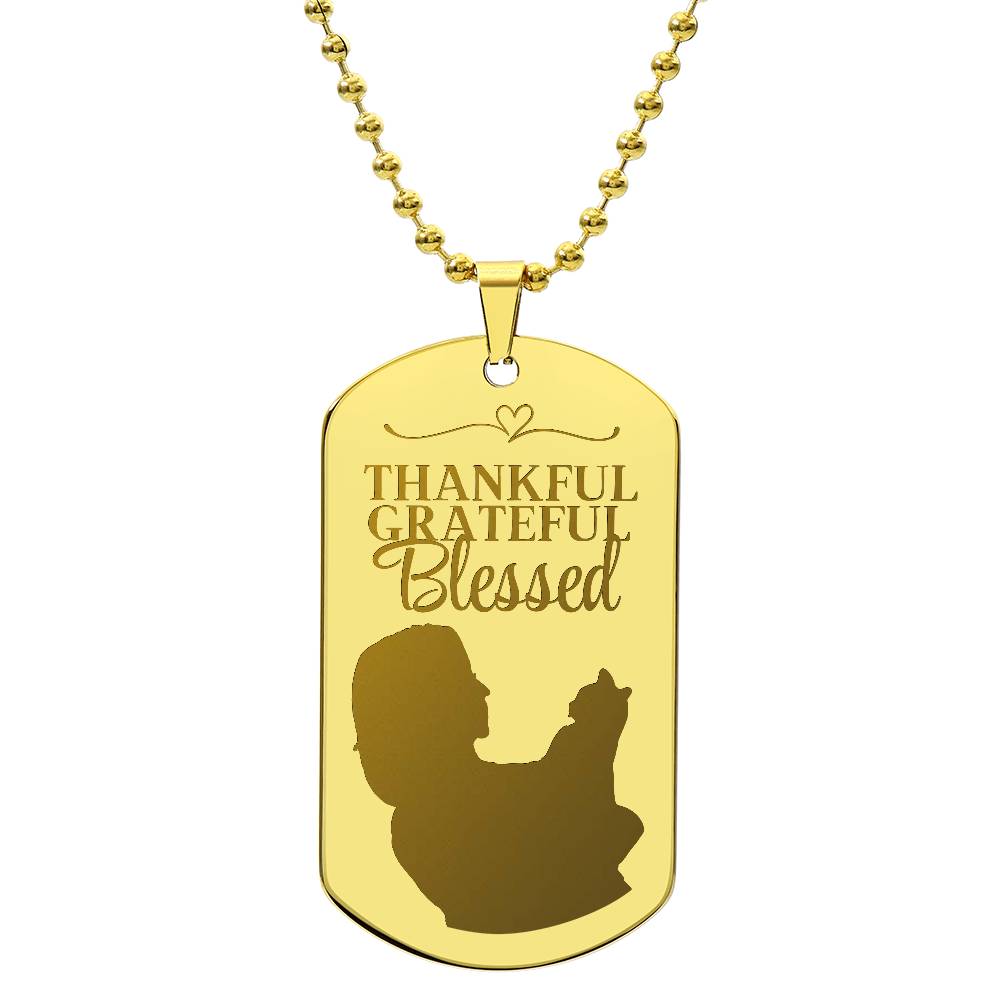 Charming Cat Lady Engraved Pendant Necklace - Korvel