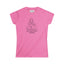 Camiseta Softstyle Inspiracional para Amantes de Gatos Blessing