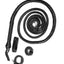 KBS Knives Store Handmade Leather Bullwhip - Premium Quality (4ft to 16ft, Snake Black) - Korvel