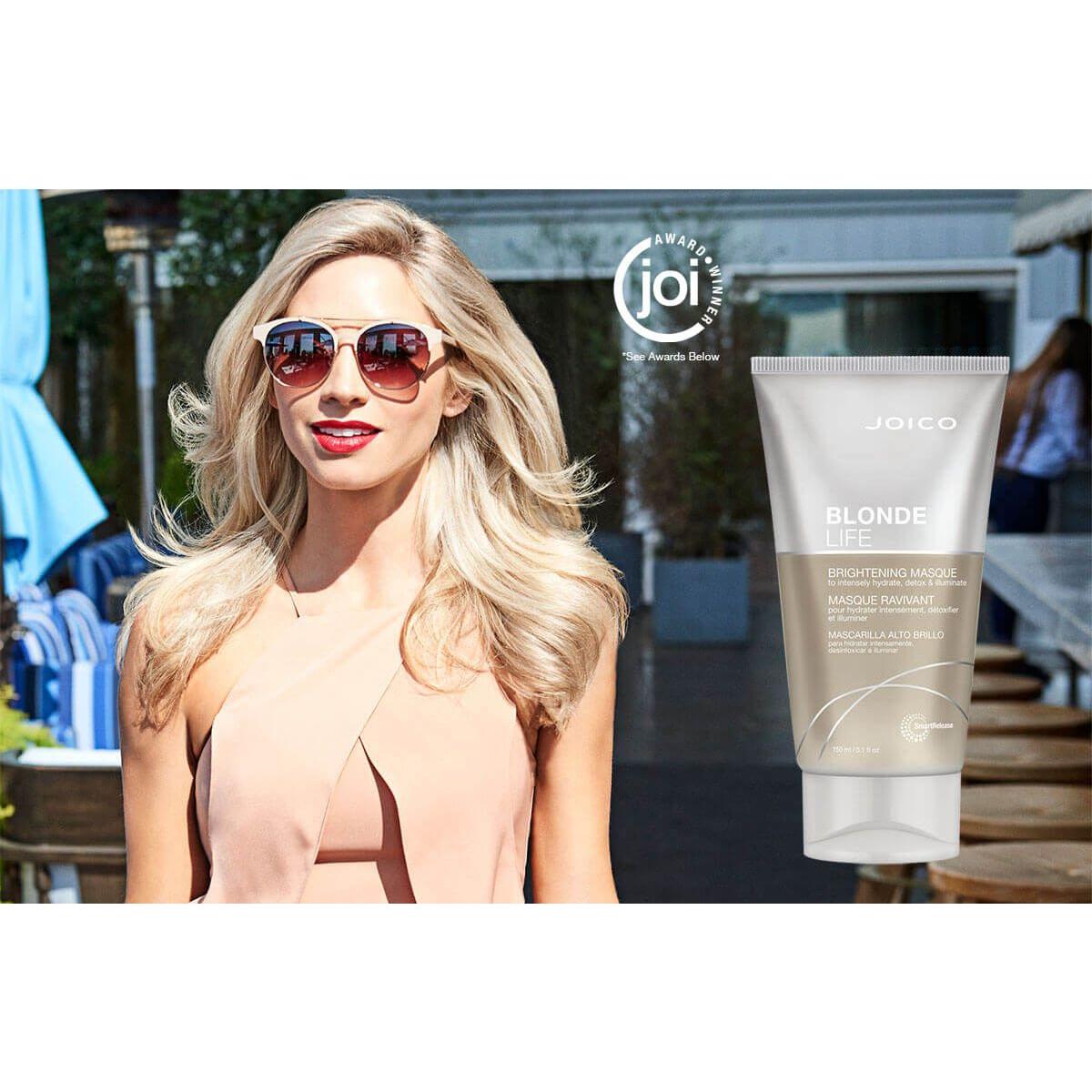 Mascarilla Aclaradora Joico Blonde Life - 5.1 oz