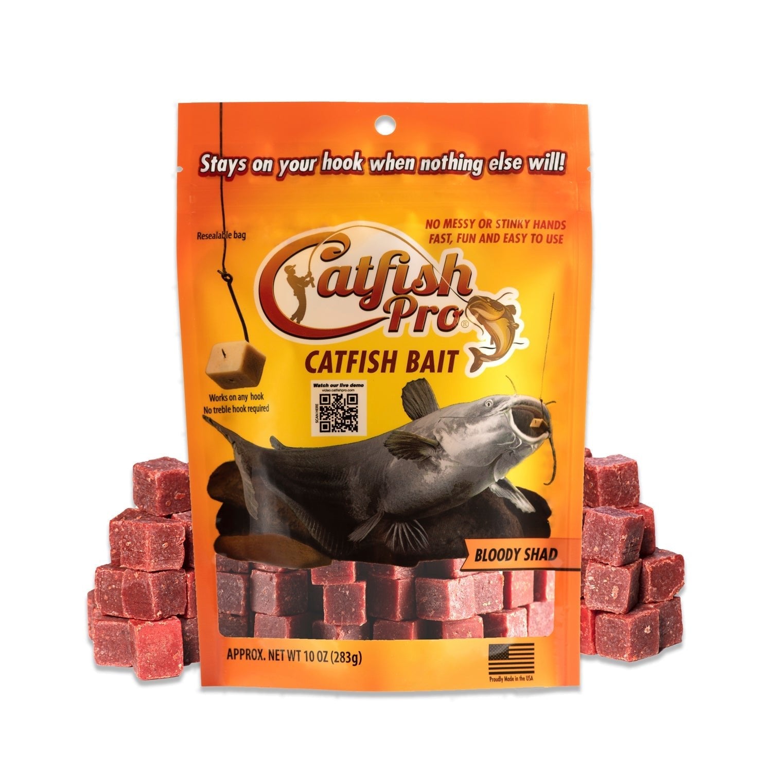 Ultimate Bloody Shad Catfish Bait for Unmatched Fishing Success - Korvel