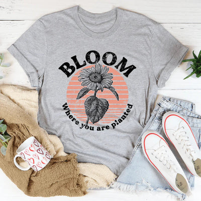 Bloom Where You Are Planted Tee - Korvel