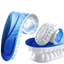 Blue and White Sports Insoles with Breathable Shock Absorption