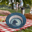 Bol Collectible Chat Bleu avec Accents Dorés