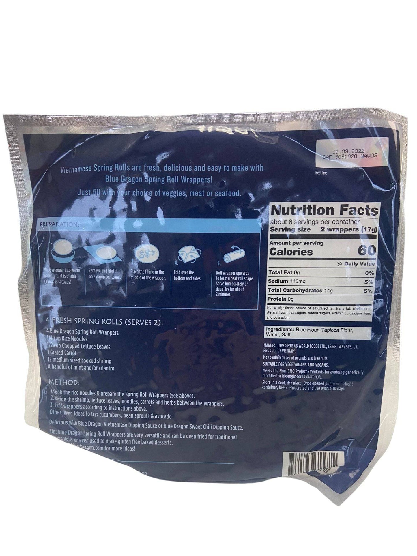 Premium Spring Roll Wrappers