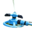 Blue Rotating Garden Sprinklers for Effortless Watering