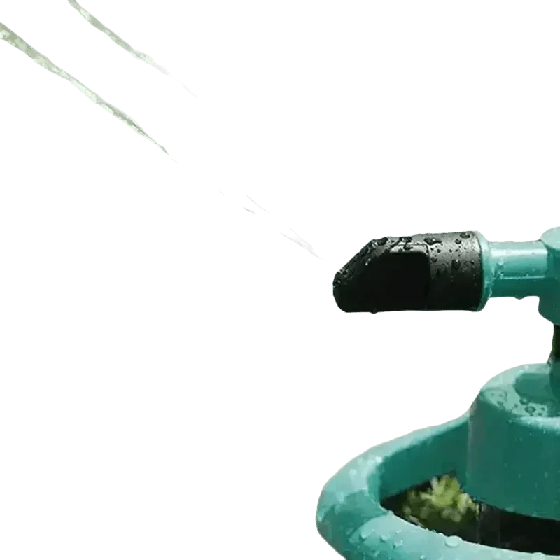 Blue Rotating Garden Sprinklers for Effortless Watering