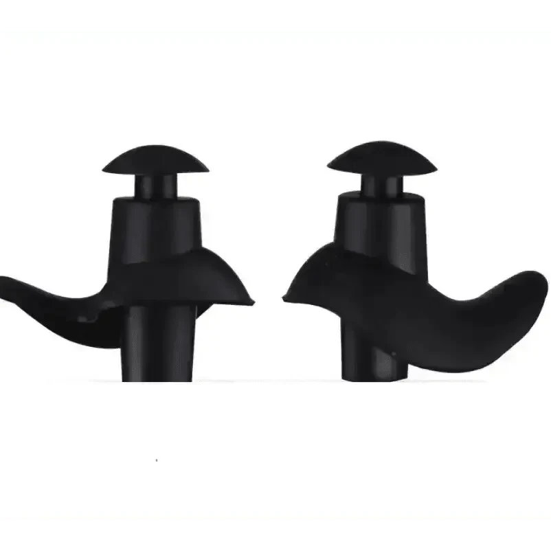 Blue Silicone Water Sports Earplugs - Hypoallergenic Comfort