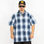 FB County Short Sleeve Checker Flannel Shirt - Korvel