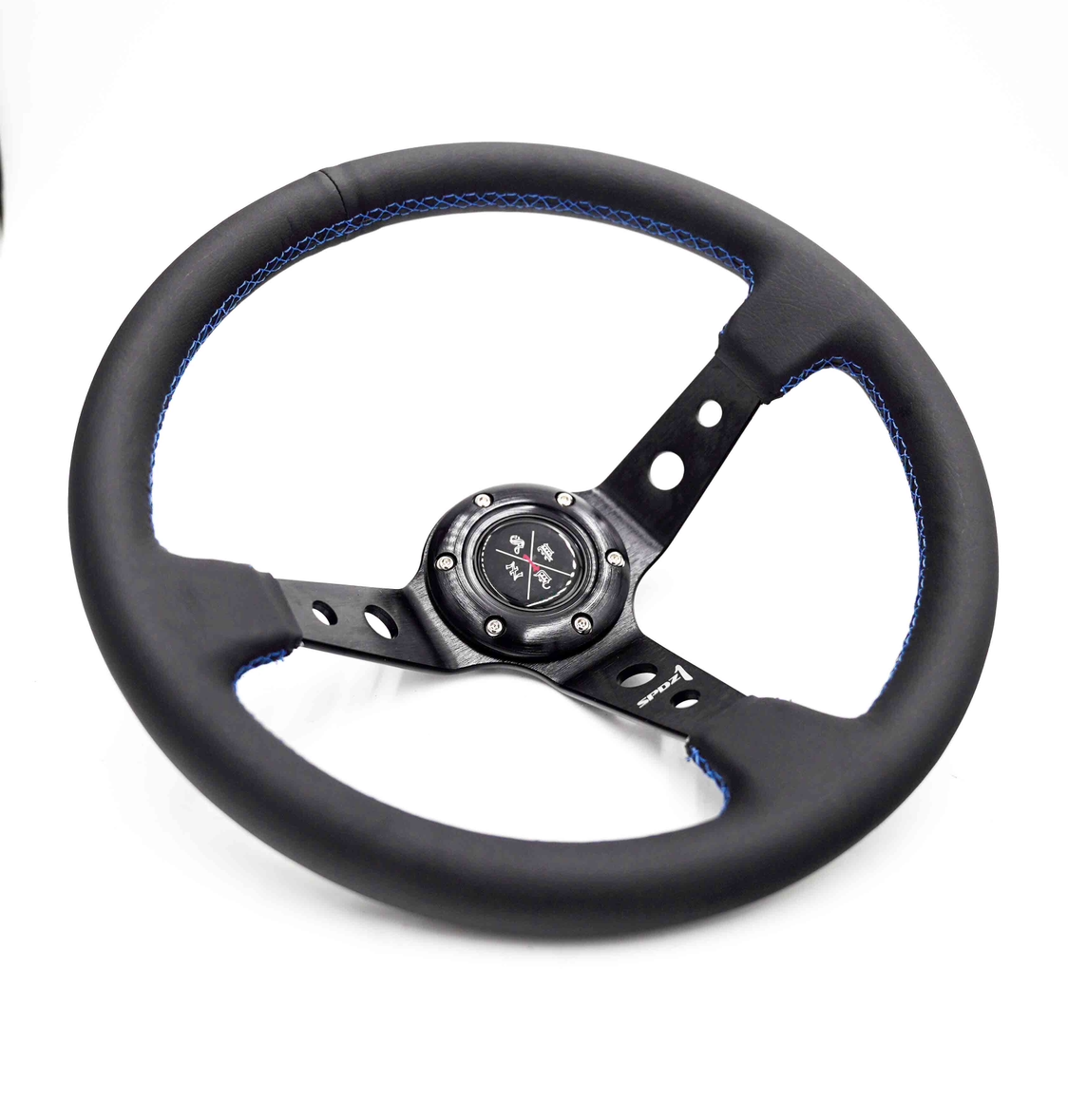 SPDZ1 Premium Blue Stitch Steering Wheel - Korvel