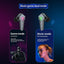 Écouteurs de jeu RGB Bluetooth 5.0 avec microphone et étui de chargement