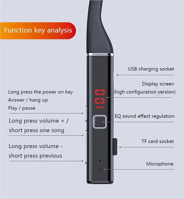 Premium Bluetooth Neckband Headphones with Noise Cancelling