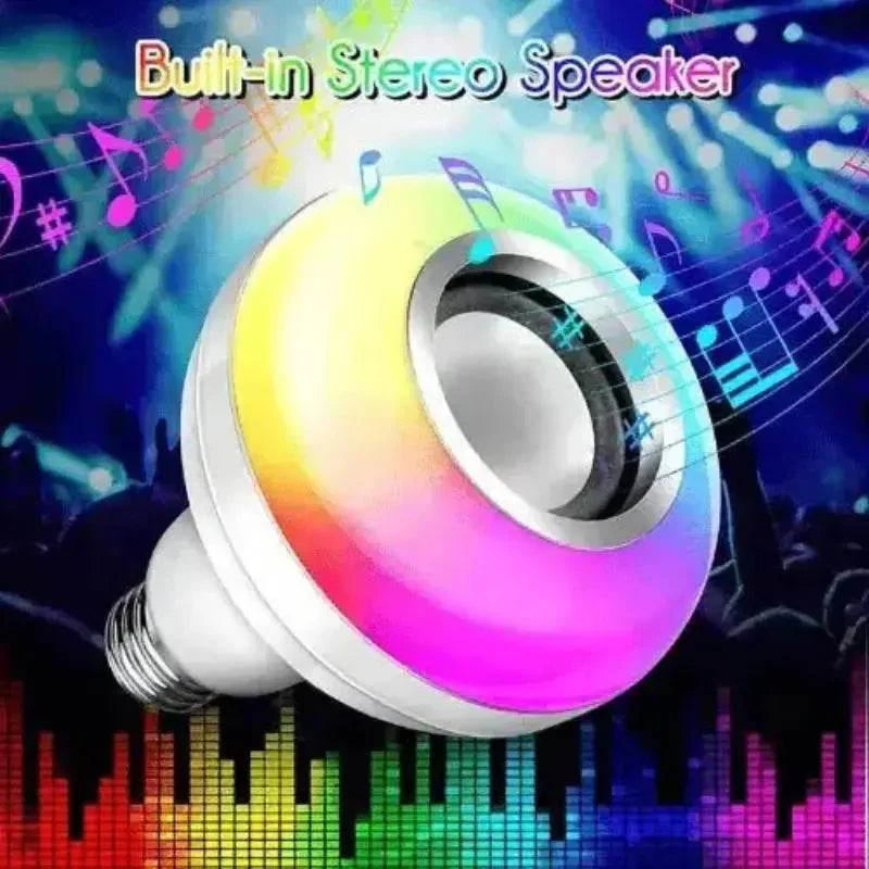 Ampoule musicale Bluetooth RGBW