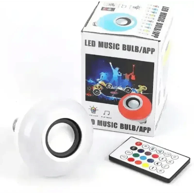 Ampoule musicale Bluetooth RGBW