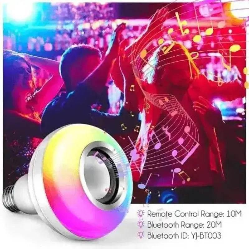 Ampoule musicale Bluetooth RGBW