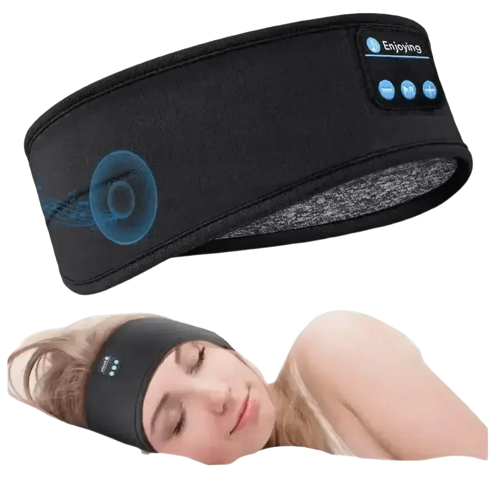 Auriculares Bluetooth para Dormir Música Banda para la Cabeza BT