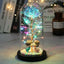 Enchanted Glass Rose Decoration for Home Decor