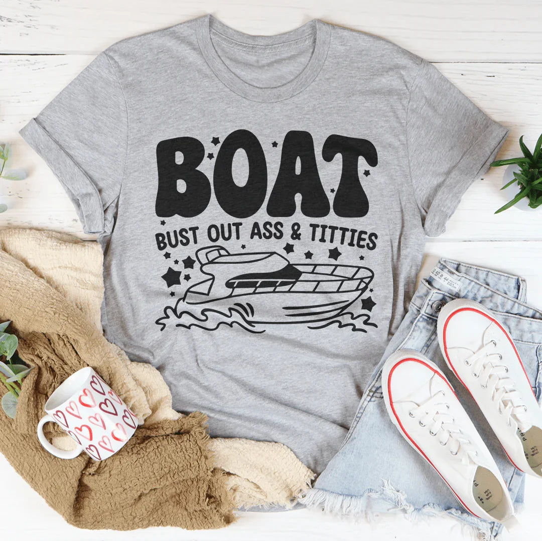 Boat Tee - Bold Cotton Casual Wear