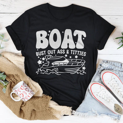 Boat Tee - Bold Cotton Casual Wear