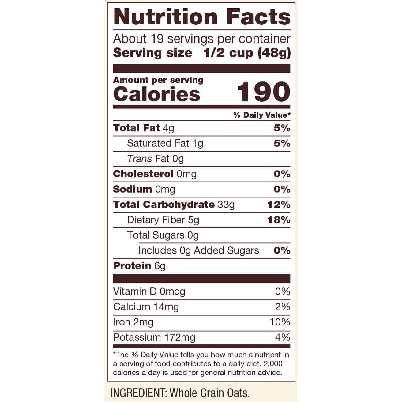 Avena Rodante Orgánica Sin Gluten de Bob's Red Mill