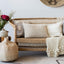 Cotton Bobbles Textured Throw Pillow - Korvel
