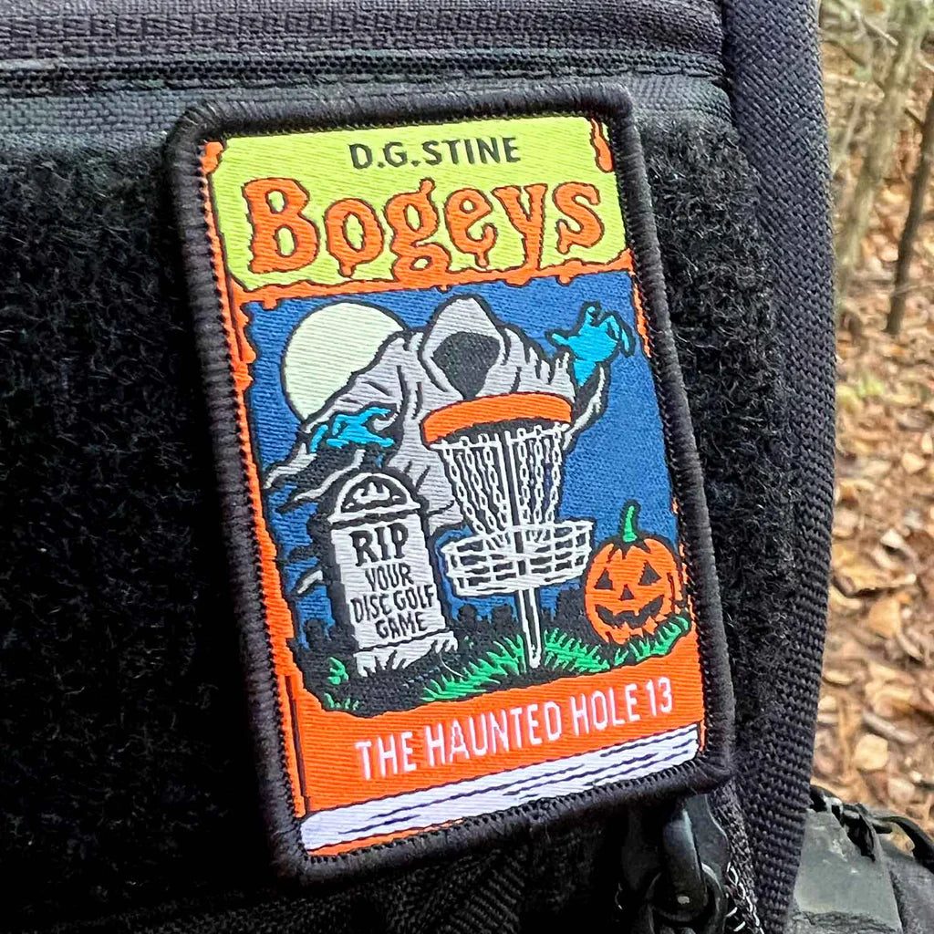 Bogey Bumps - Disc Golf Patch with Velcro Backing