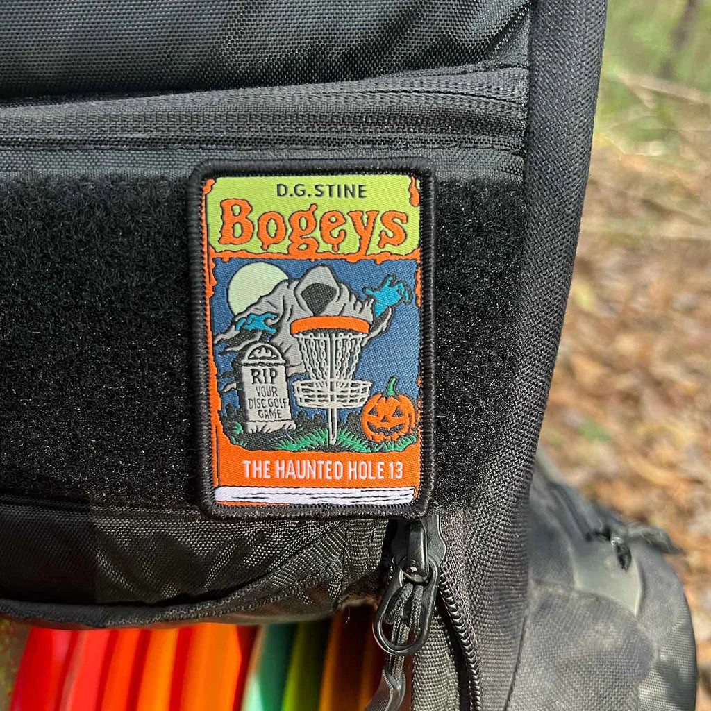 Bogey Bumps - Disc Golf Patch with Velcro Backing