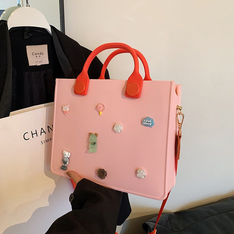 Bogg Cave Bag Anti Felt EVA Crossbody Bag DIY Women's Handbag Minimalist Fashion Women's Bag - Korvel