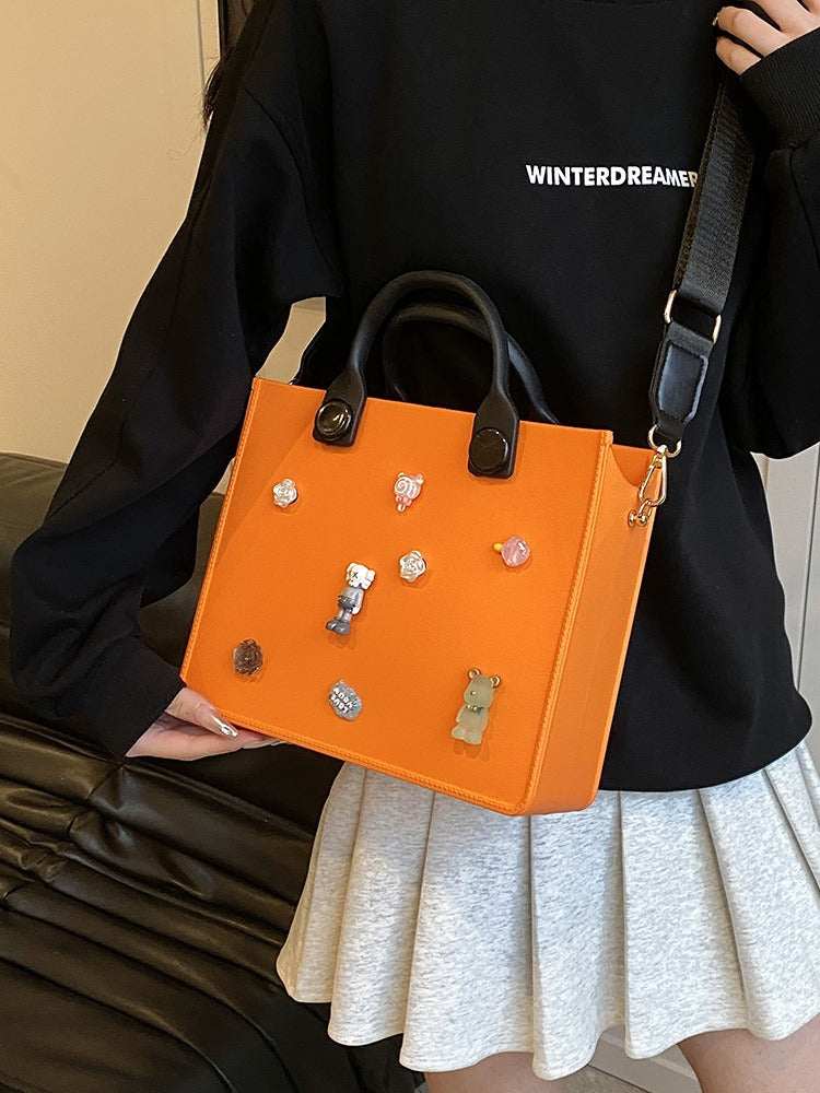 Bogg Cave Bag Anti Felt EVA Crossbody Bag DIY Women's Handbag Minimalist Fashion Women's Bag - Korvel