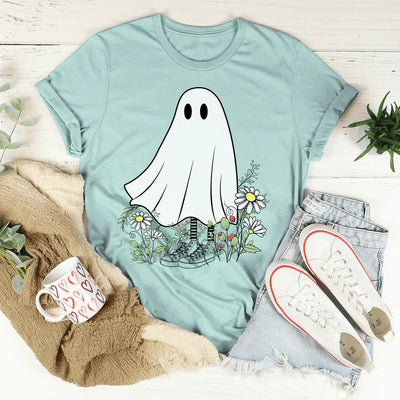 Boho Ghost Tee - Soft & Stylish Everyday Wear - Korvel