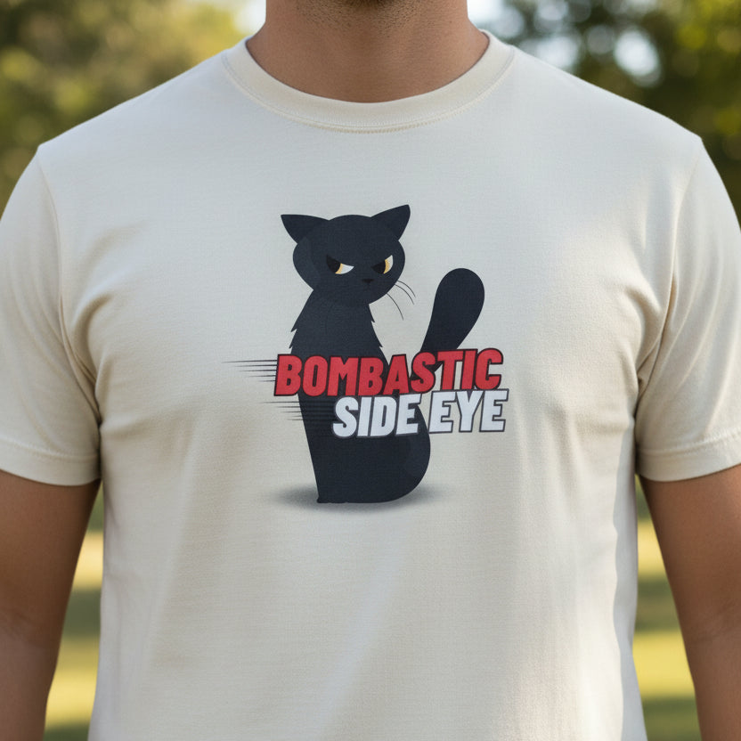 Bombastic Side Eye Unisex Softstyle T-Shirt