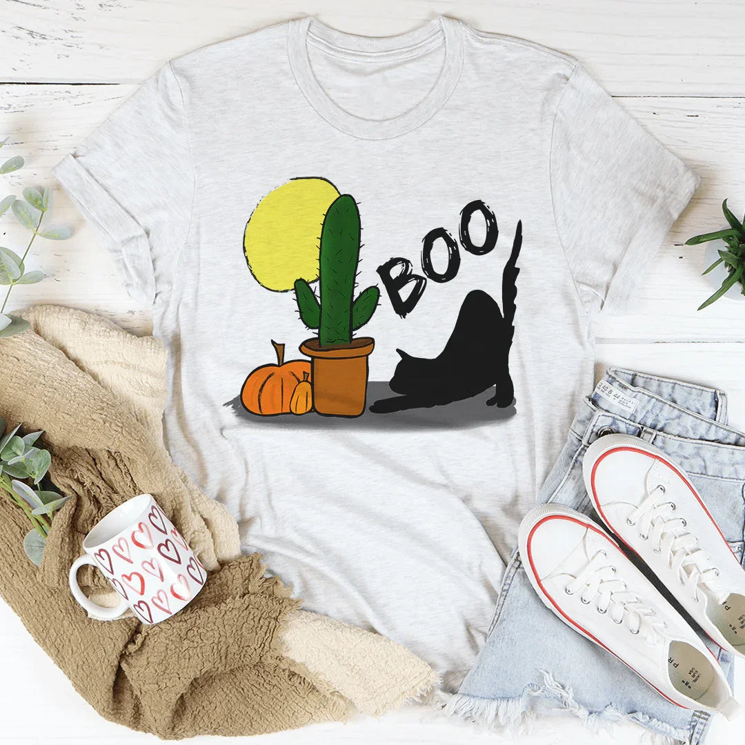 Camiseta Boo Black Cat