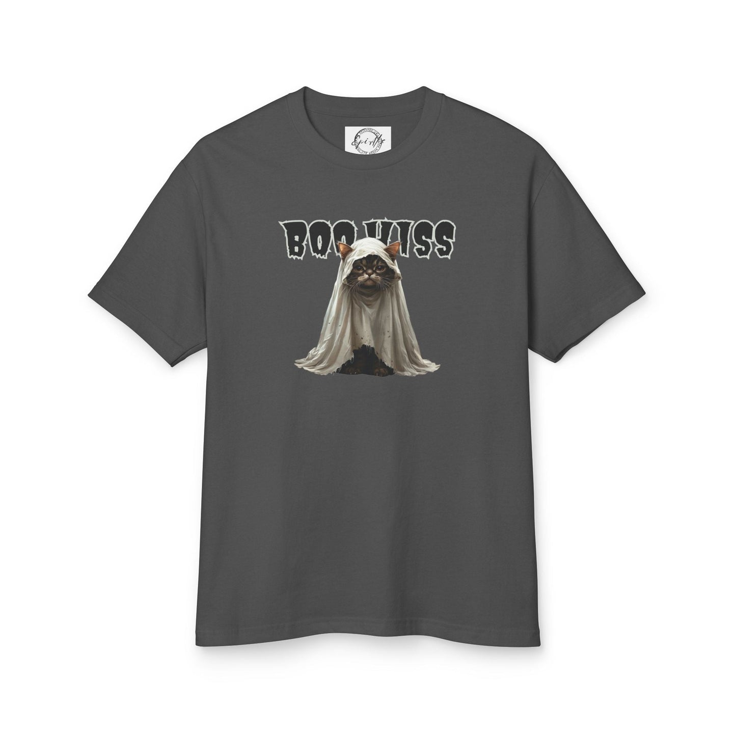 Spooky Kitty Ghost Unisex T-Shirt for All Occasions - Korvel