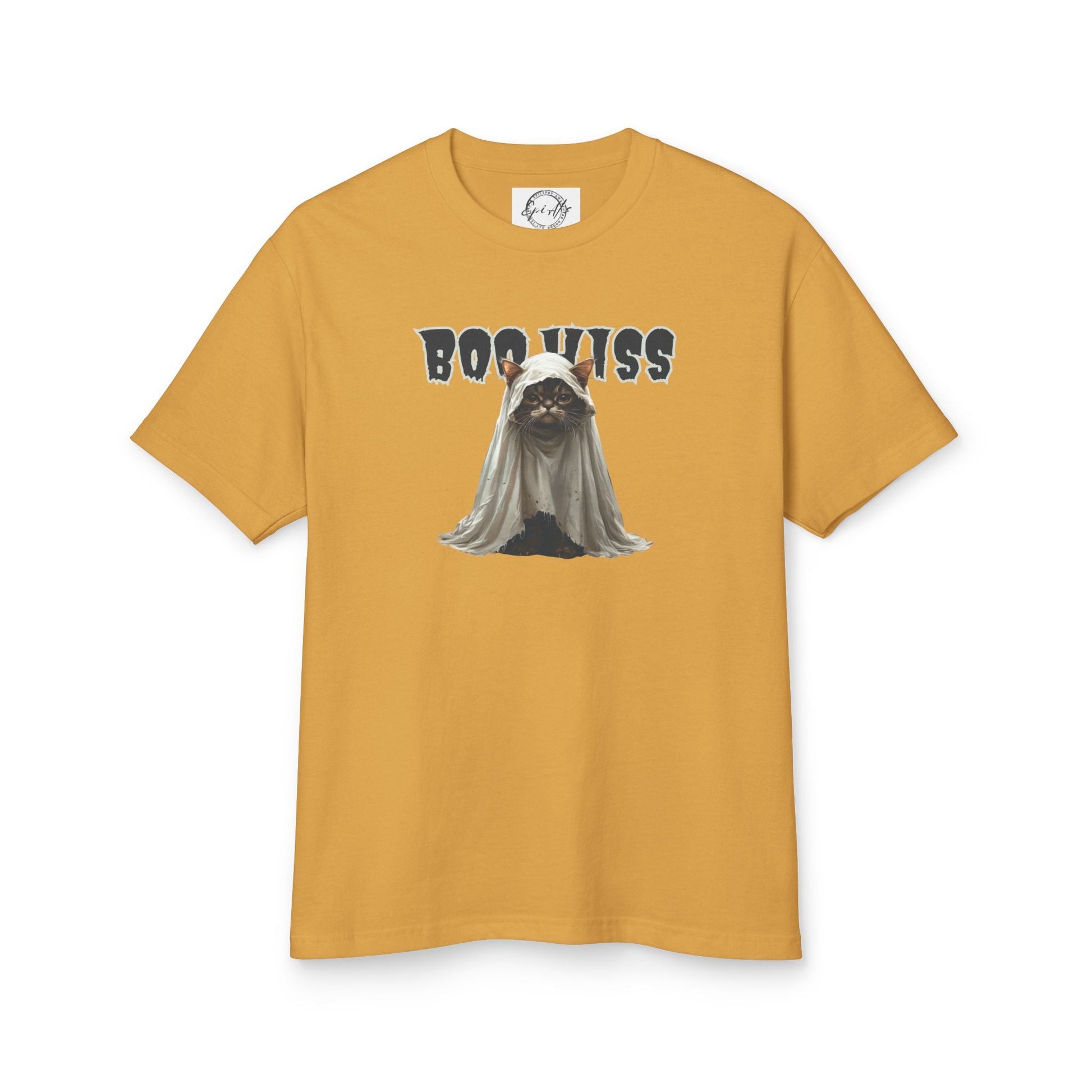 Spooky Kitty Ghost Unisex T-Shirt for All Occasions - Korvel