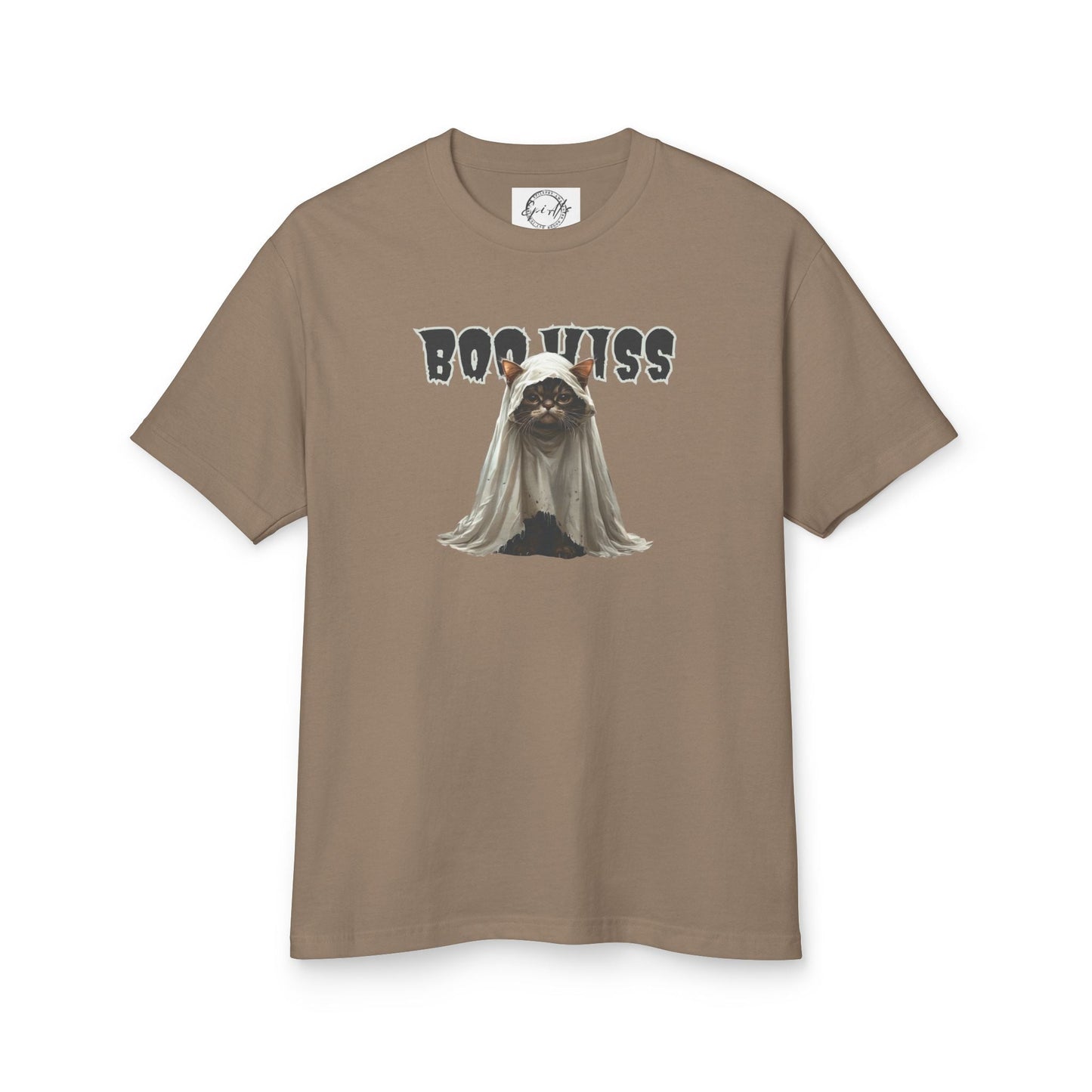 Spooky Kitty Ghost Unisex T-Shirt for All Occasions - Korvel